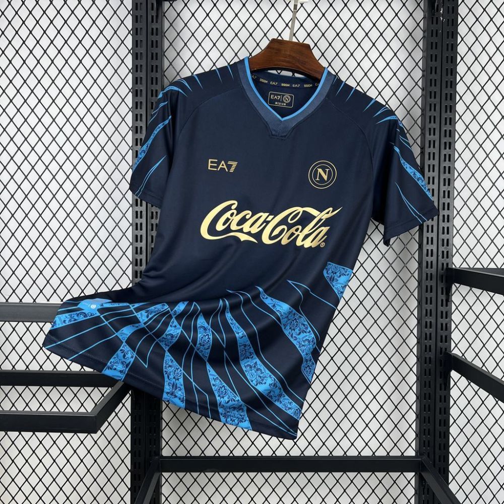 Napoli Football Jersey Pre-Match Custom Shirt 2025-26