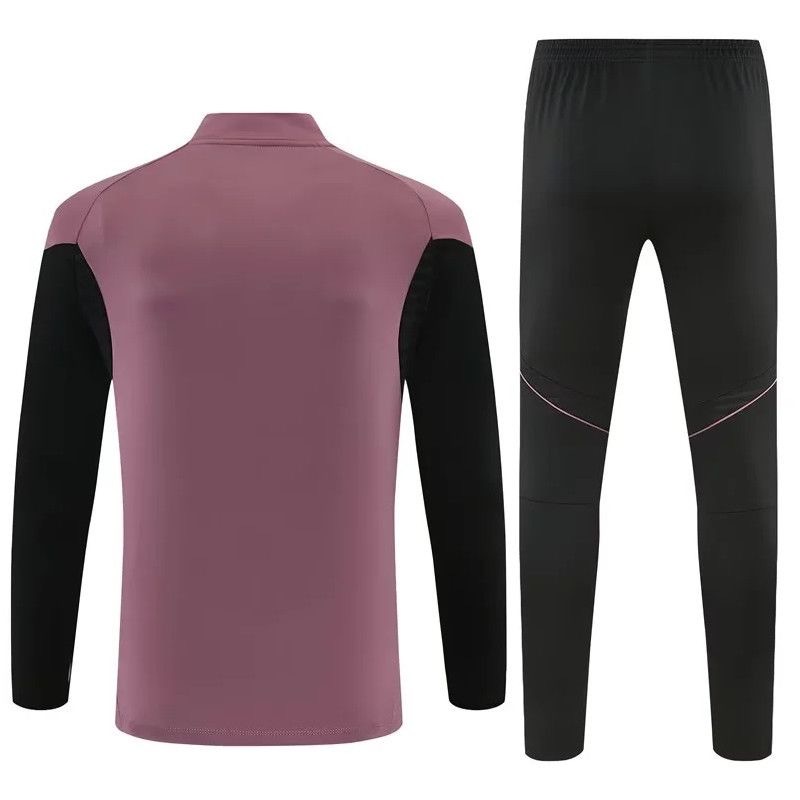 Kids Real Madrid Training Kit (Sweatshirt+Pants) Brown 2025/26