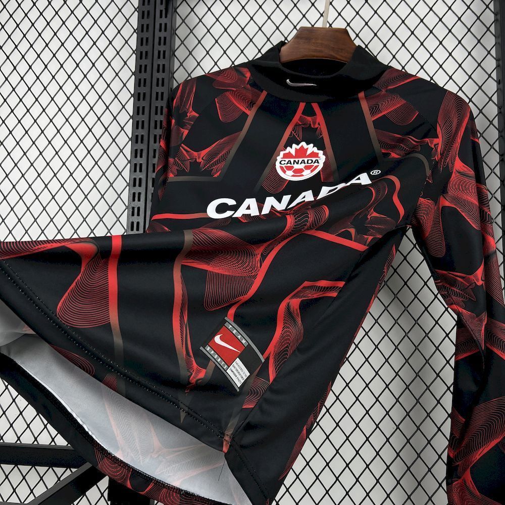 Canada Soccer Jersey Goalkeeper Hollywood Long Sleeve Custom Shirt World Cup 2026