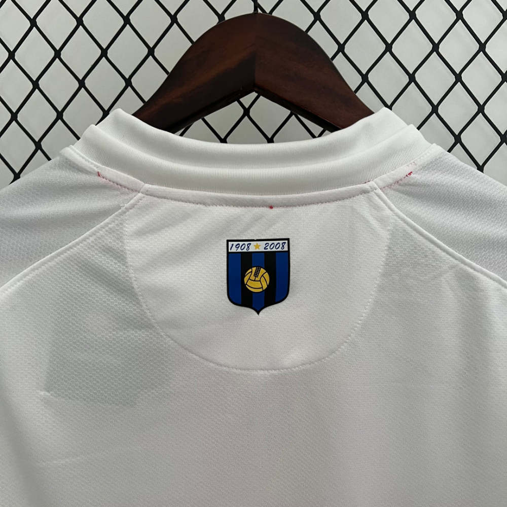 Inter Milan Retro Jersey Custom Away Soccer Shirt 2007/08
