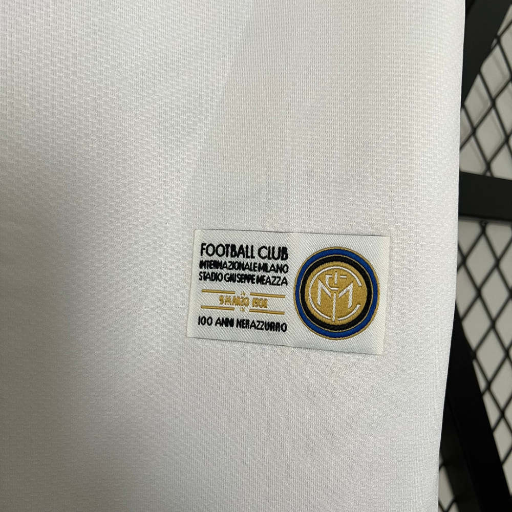 Inter Milan Retro Jersey Custom Away Soccer Shirt 2007/08