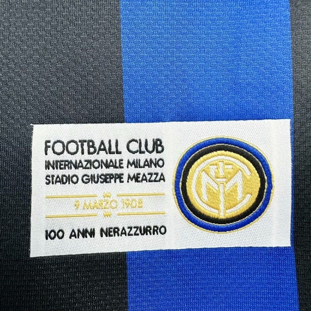 Inter Milan Retro Jersey Custom Home Soccer Shirt 2007/08