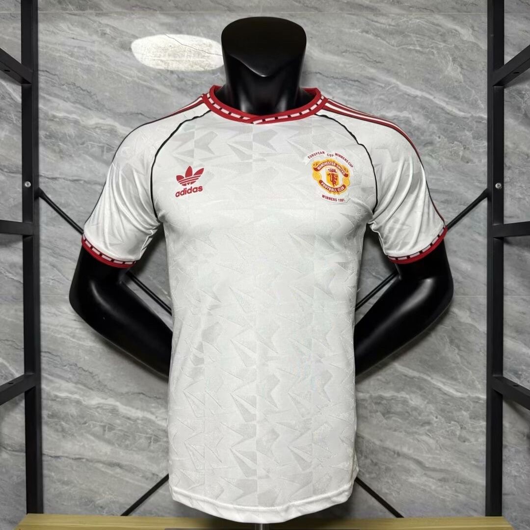 Manchester United Authentic White Special Edition Football Jersey Shirt 2025/26 in Model Year: 2025/26 Country and League: