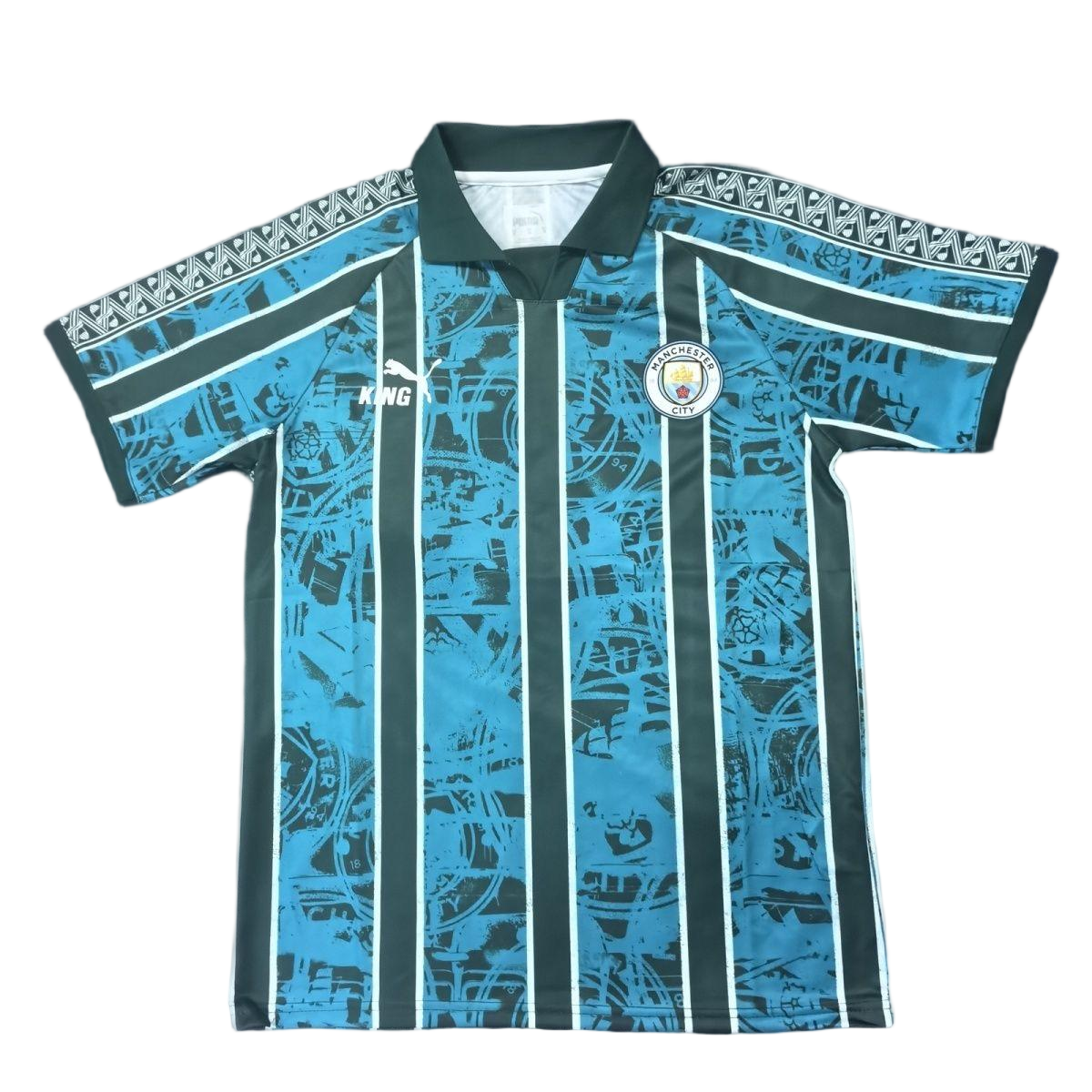 Manchester City Football Jersey King Retro Custom Shirt 2025/26 in Model Year: 2025/26 Country and League: England-Premier