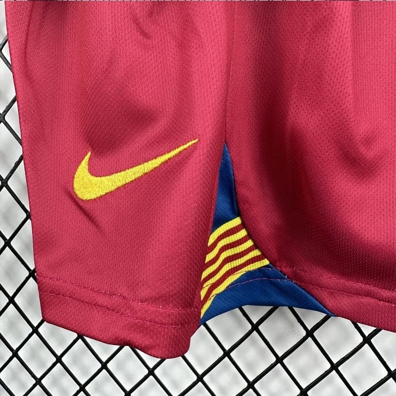 Barcelona Retro Jersey Home Kids Kit Jersey+Shorts 2005/06