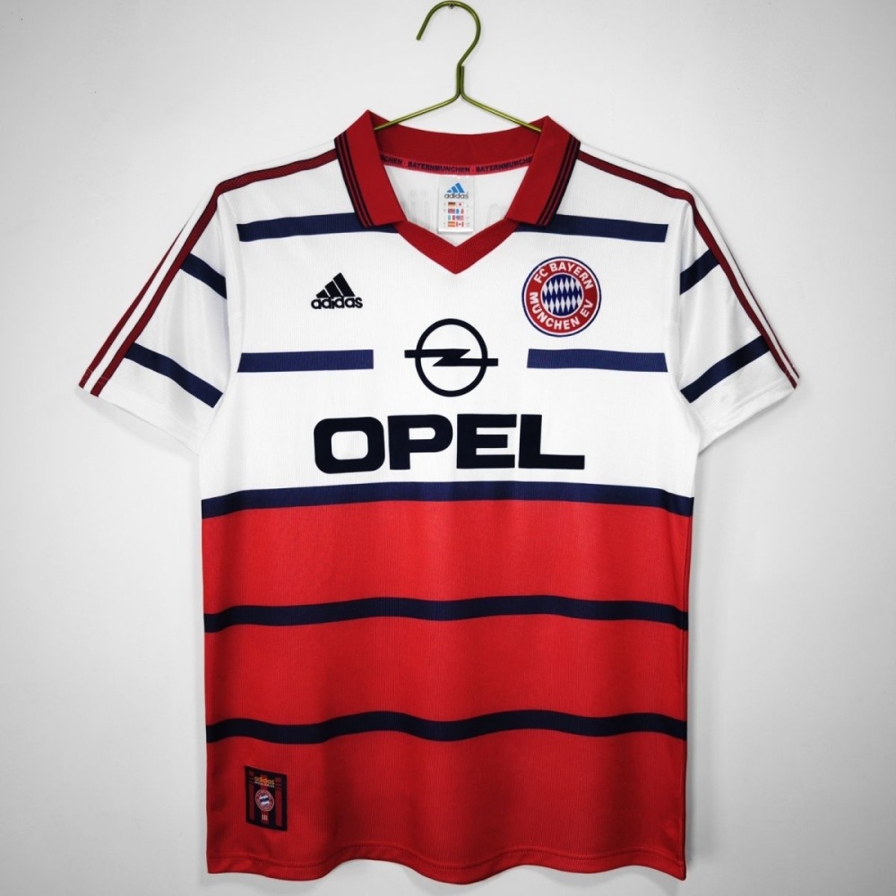 Bayern Munich Retro Jersey Away Soccer Shirt 1998-2000