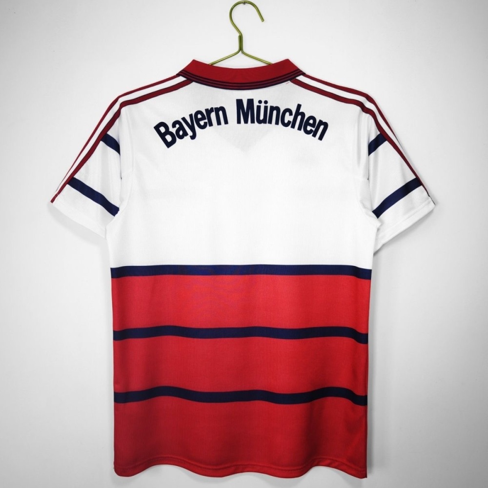 Bayern Munich Retro Jersey Away Soccer Shirt 1998-2000
