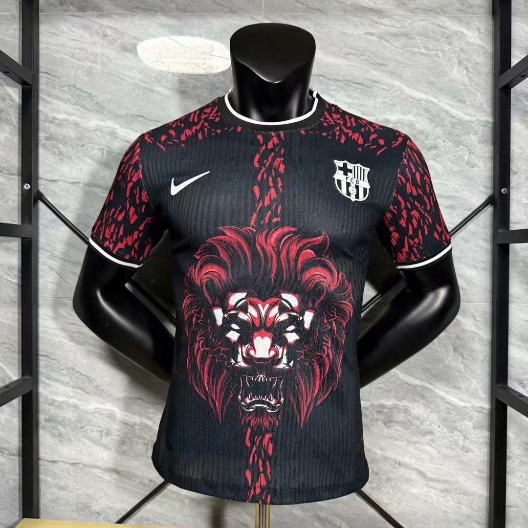 Barcelona Authentic Soccer Jersey Lion Special Edition Shirt 2025/26 in Model Year: 2025/26 Country and League: Spain-La Liga