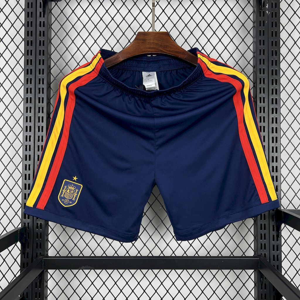 Spain Football Home Custom Shorts 2026 World Cup Edition in Navy