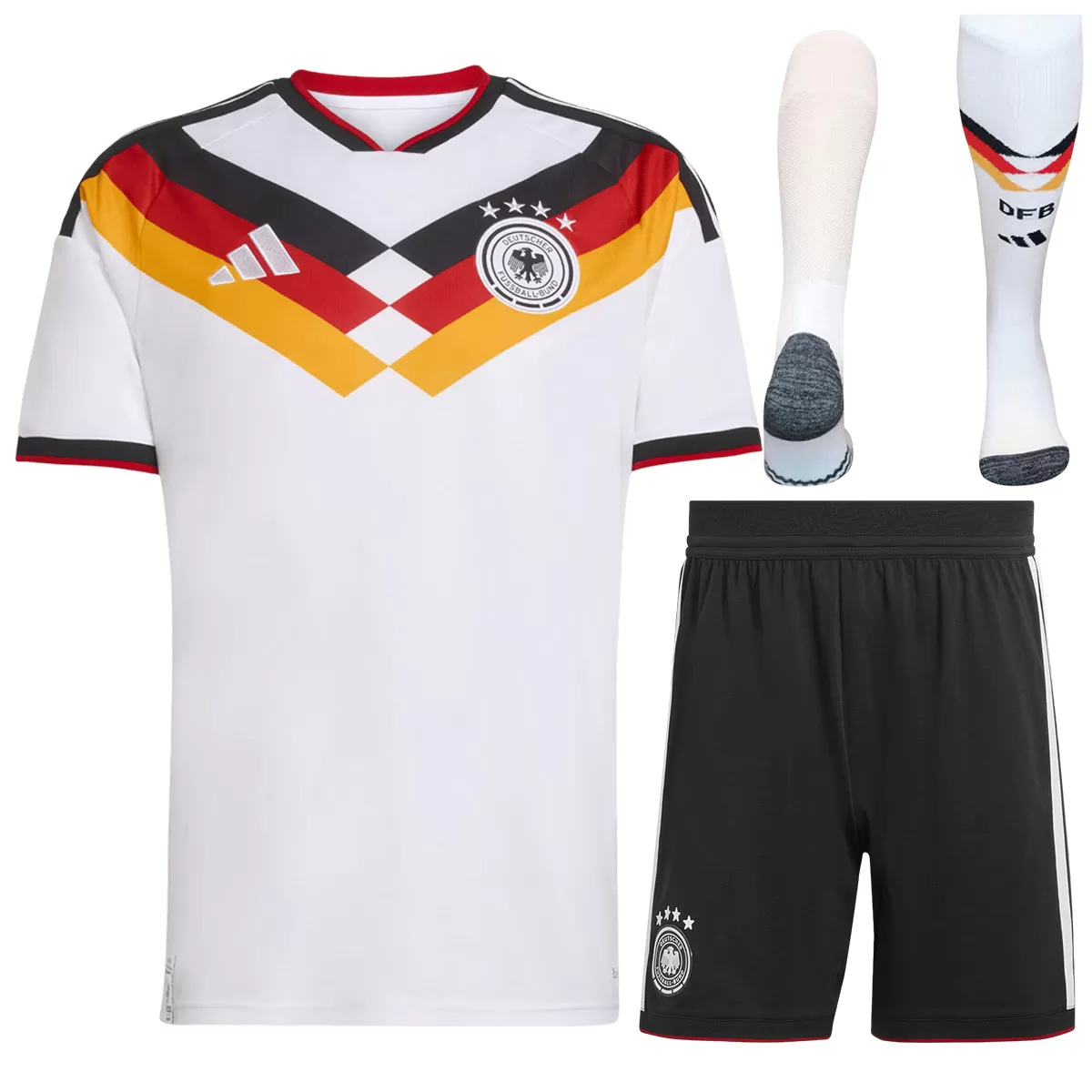 Germany Football Jersey Home Full Kit 2026 World Cup Edition in White