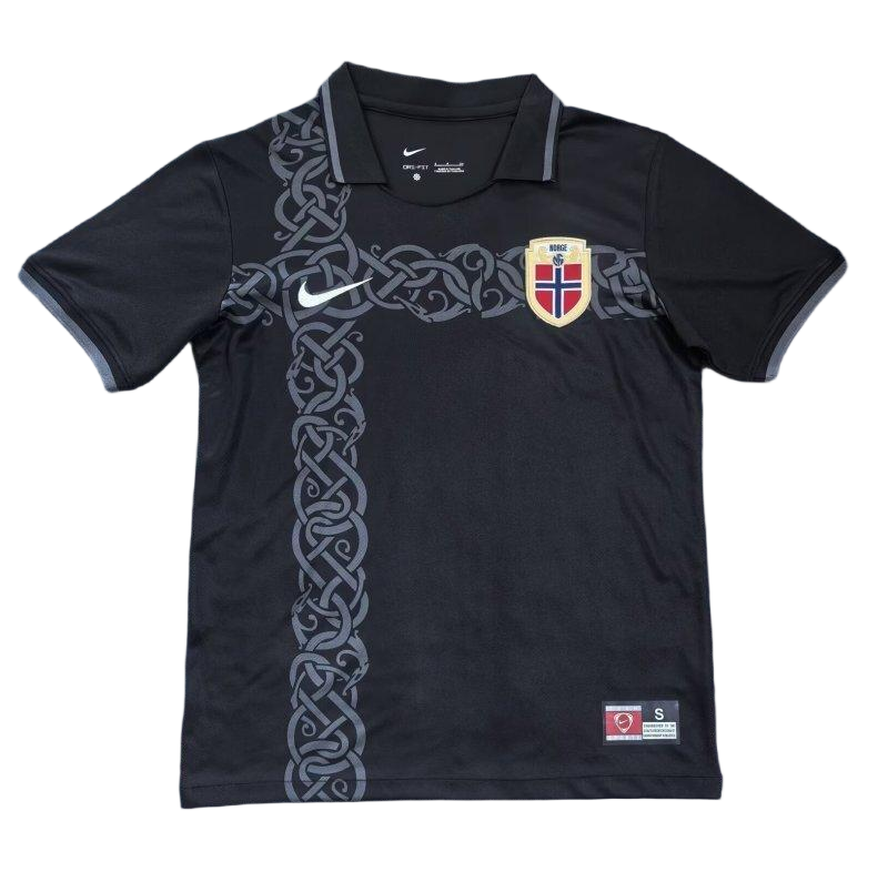 Norway Football Jersey Special Edition Custom Shirt 2026 World Cup Edition in Black