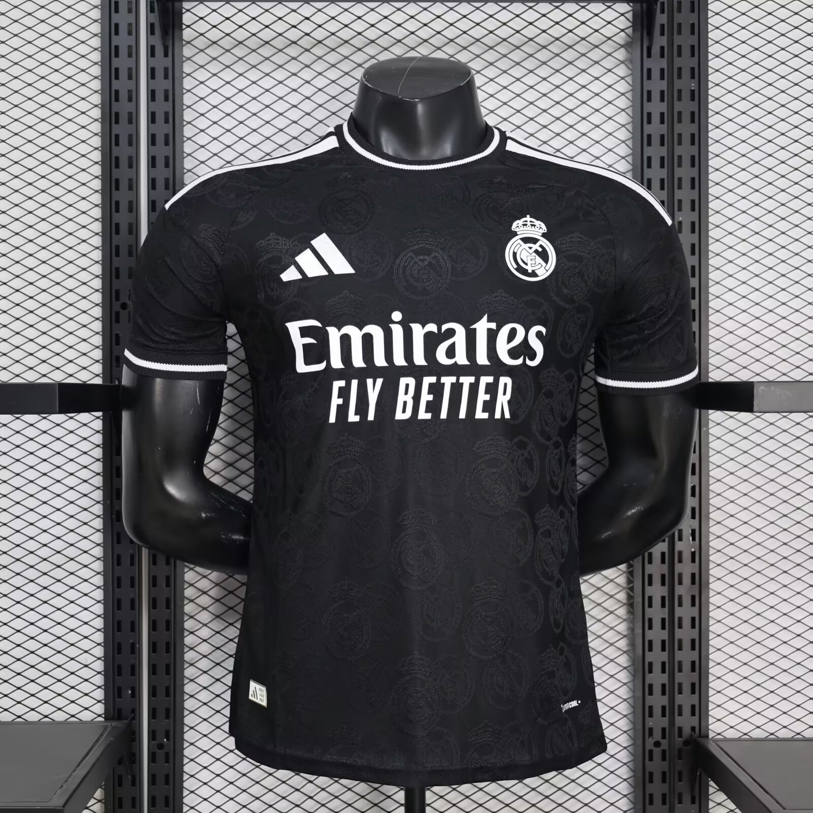 Real Madrid Authentic Football Jersey Black Special Edition Shirt 2026/27 in Model Year: 2026/27 Country and League: Spain-La