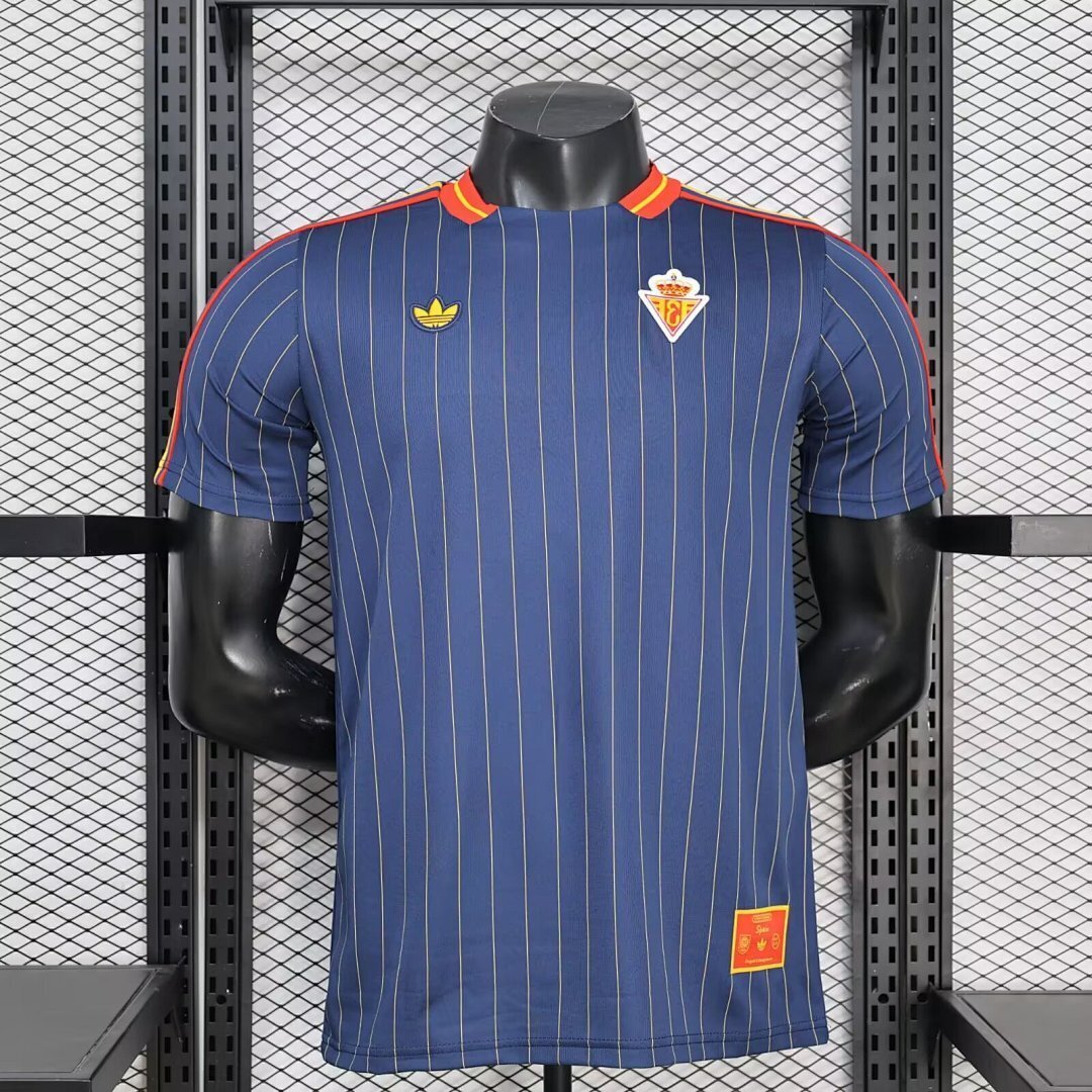 Spain Authentic Football Jersey Special Edition Shirt 2026 World Cup Edition in Navy