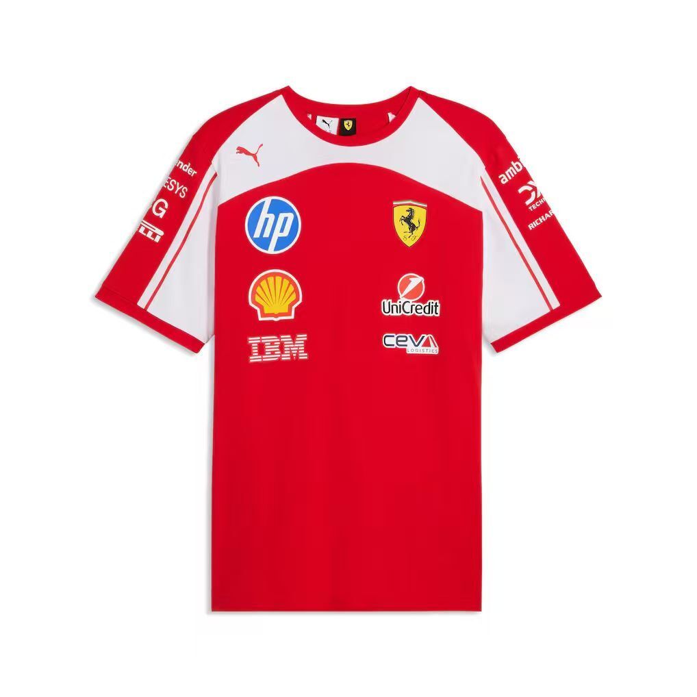 Ferrari F1 Racing Team T-Shirt 2026 in Red