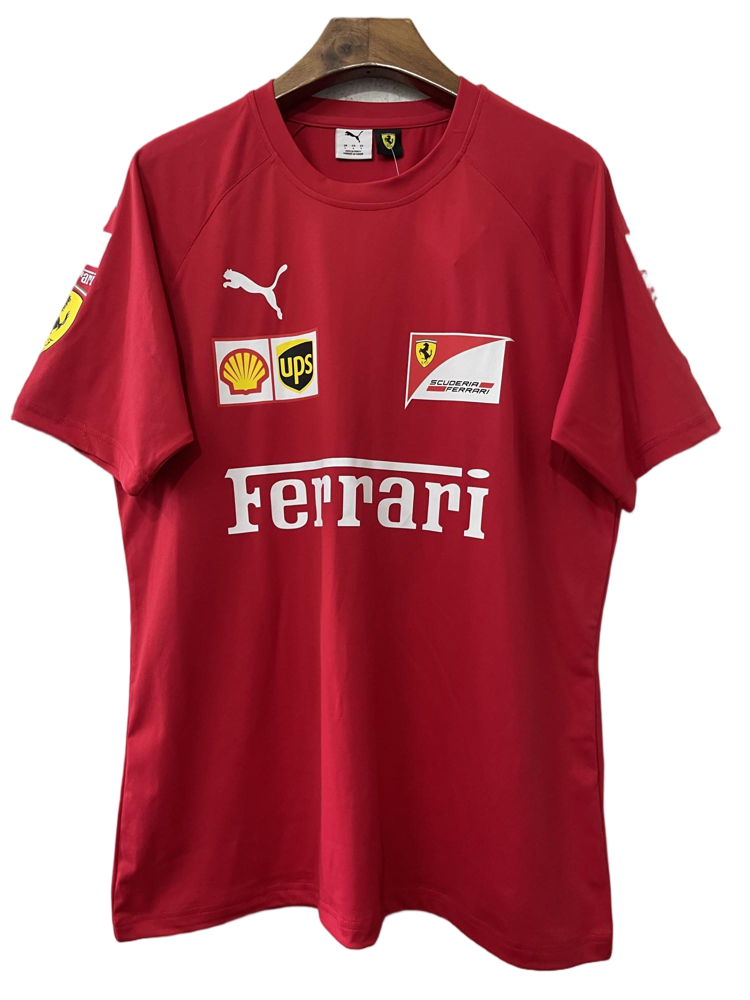 Ferrari F1 Racing Team Casual T-Shirt 2026 in Red