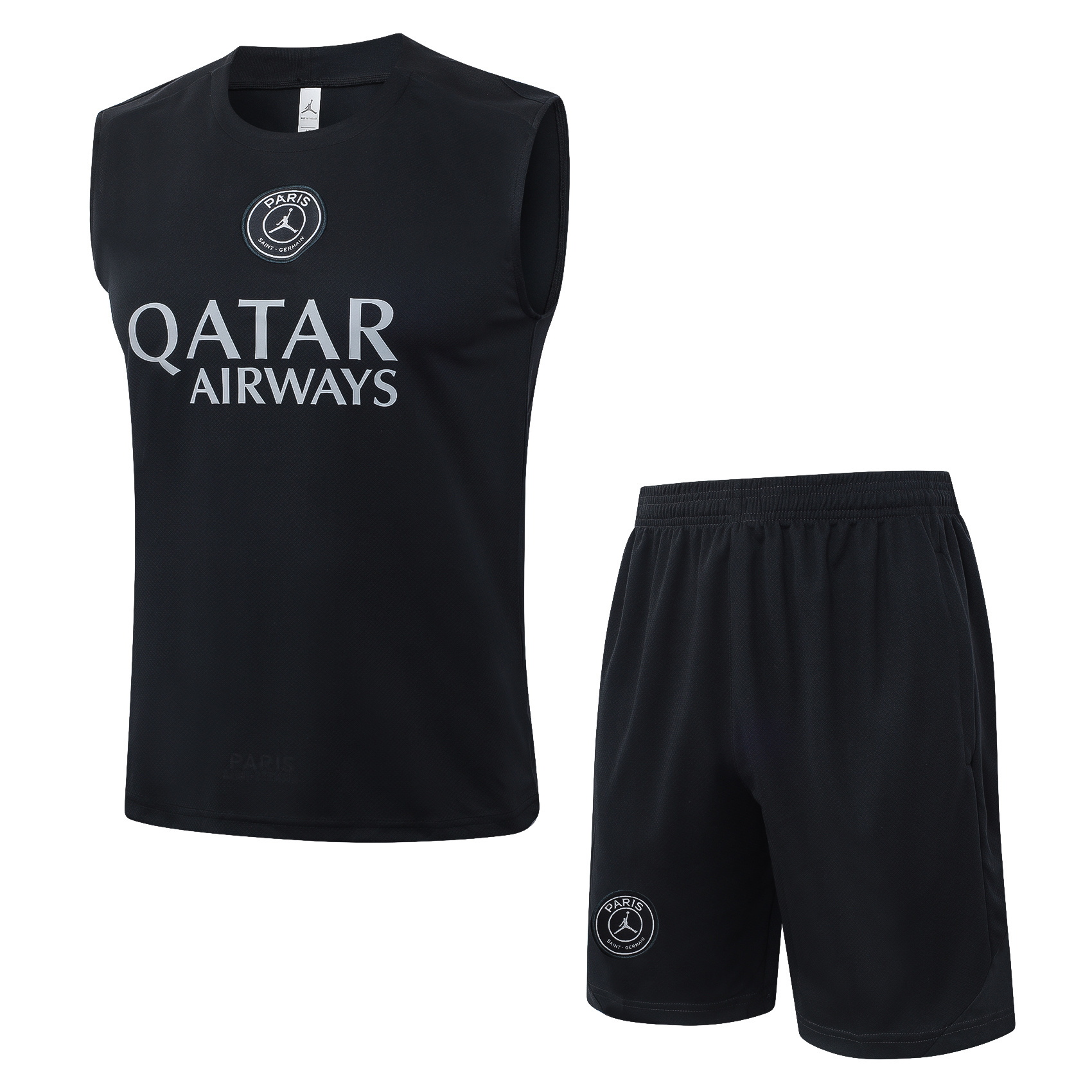 PSG Sleeveless Training Kit Black 2025/26