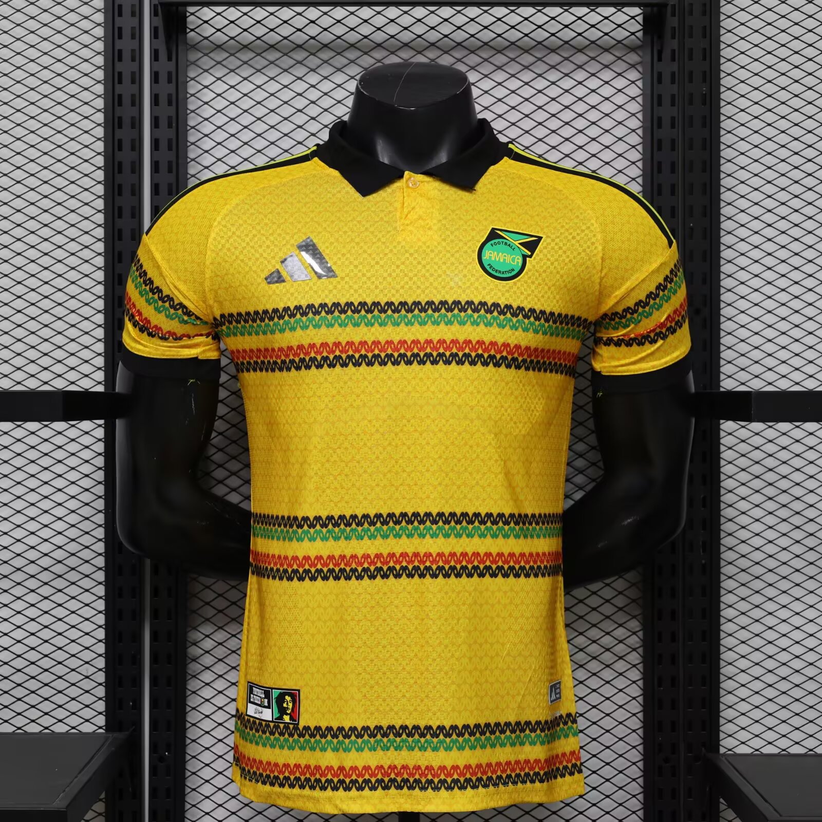 Jamaica Authentic Football Jersey Home Shirt 2026 World Cup Edition in Yellow