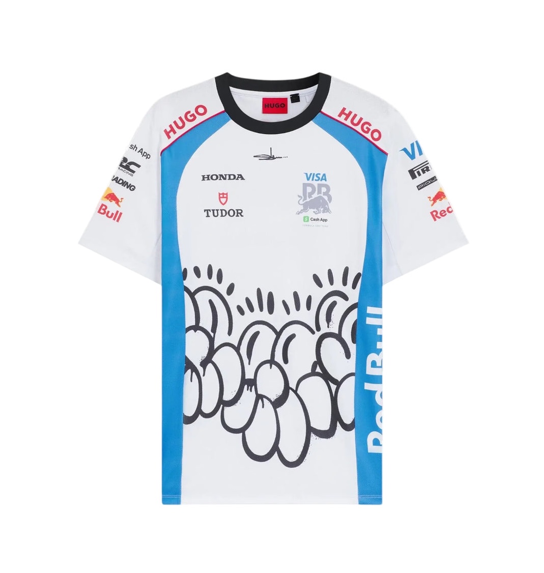 Red Bull F1 Racing Team T-Shirt 2026 in White