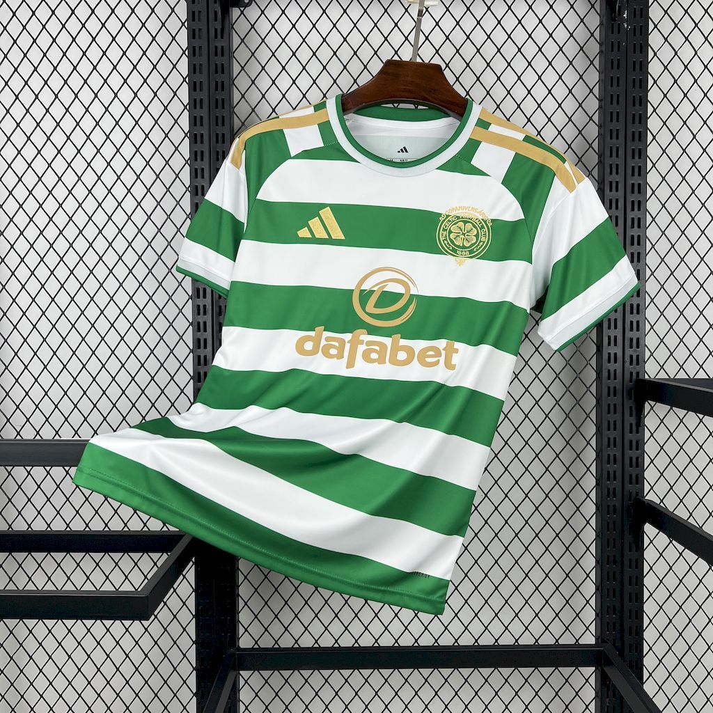 Celtic Soccer Jersey Special Edition Custom Shirt 2026/27 in White & Green