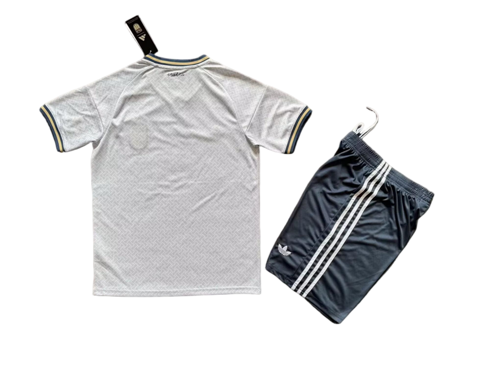 Italy Away Football Uniform Kids Kit Jersey+Shorts World Cup 2026