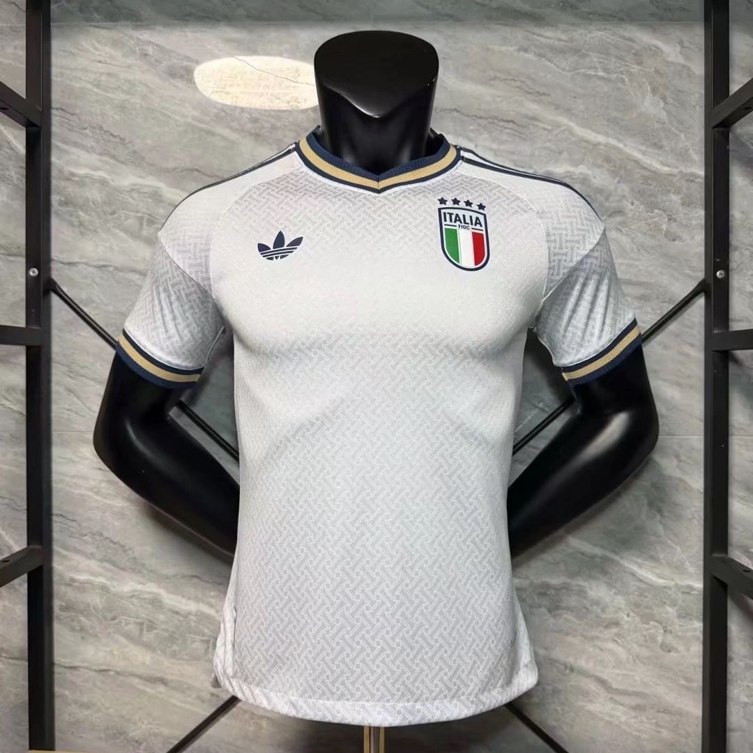 Italy Authentic Away Football Shirt 2026 World Cup Edition in White