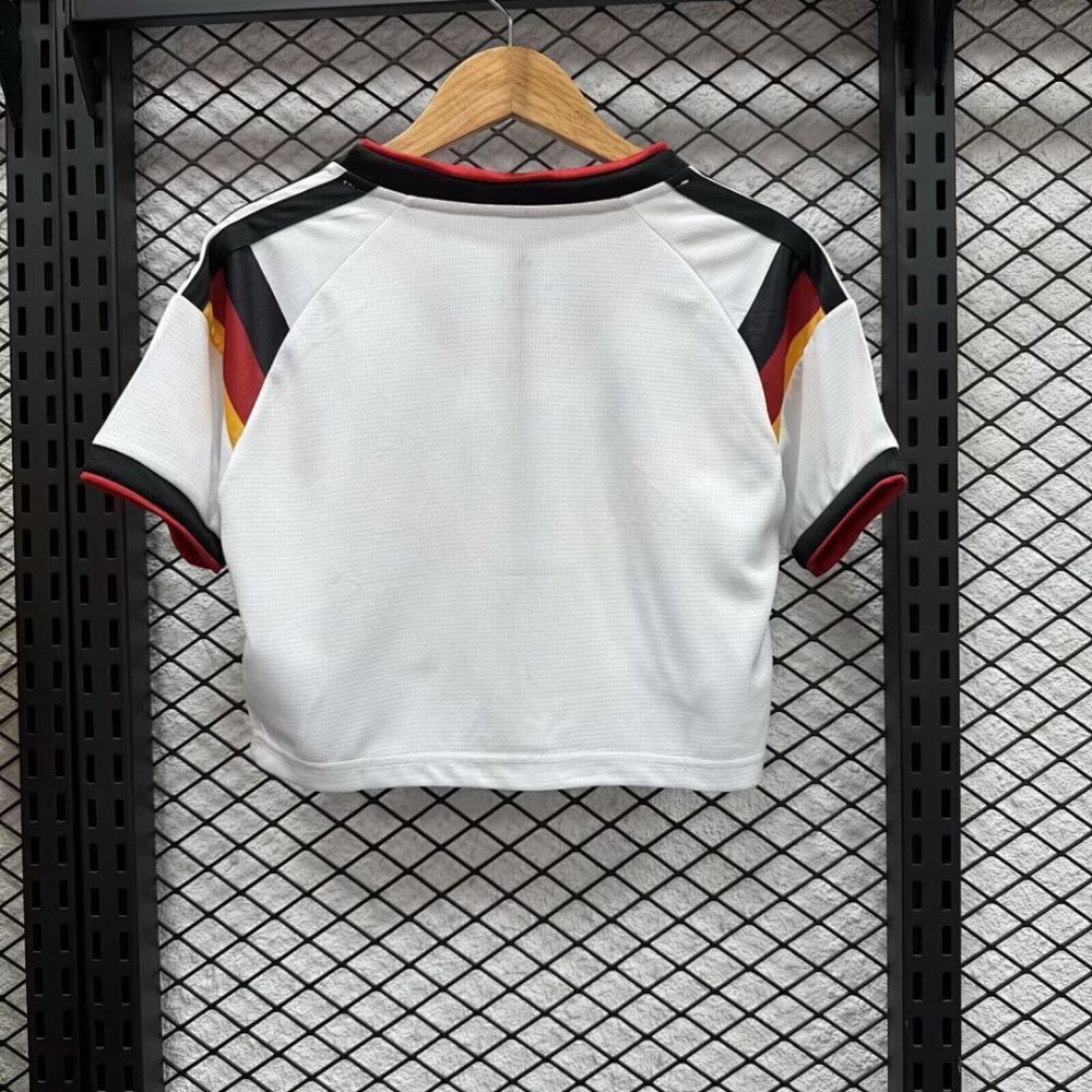 Germany Football Jersey Women's Home Crop Top World Cup 2026