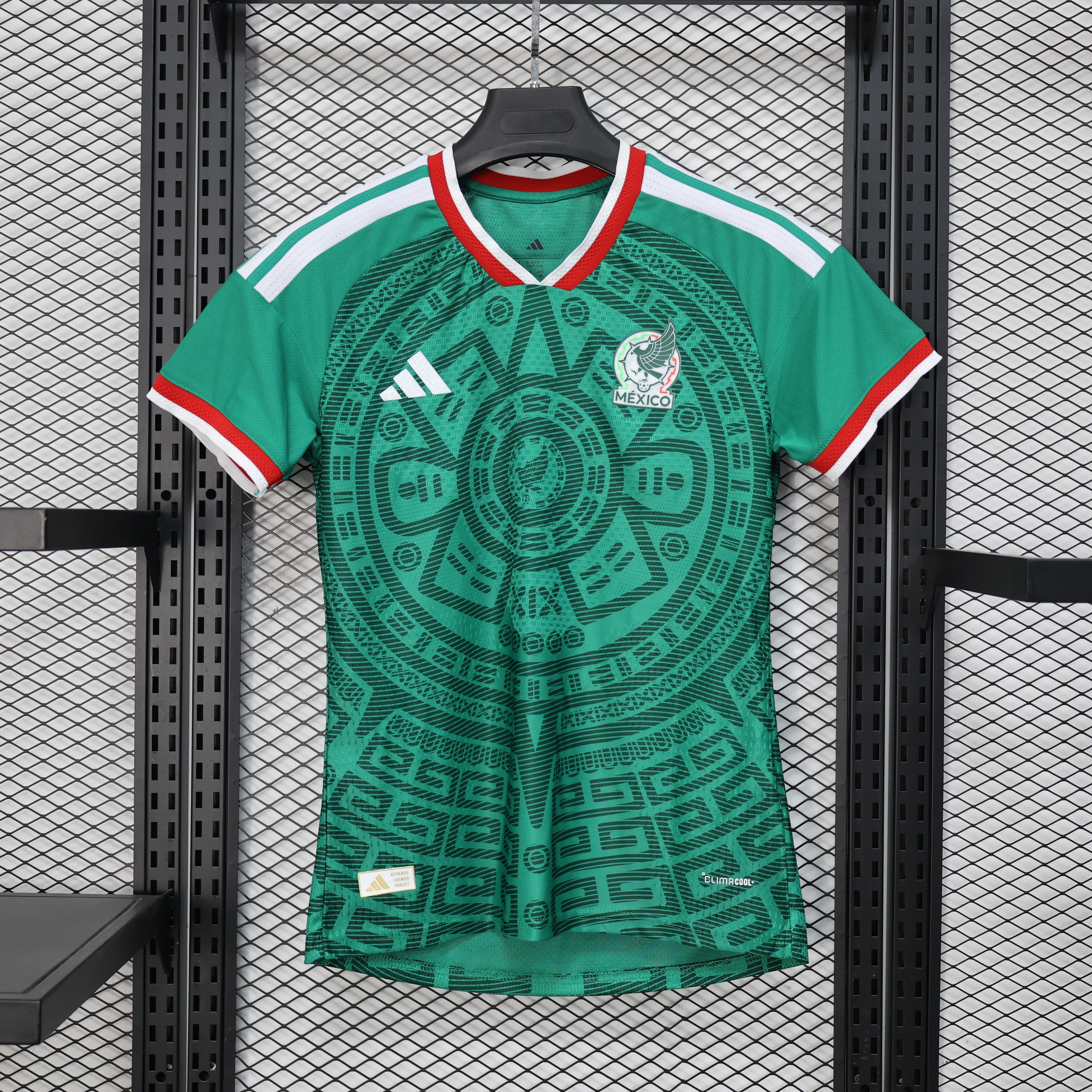 Mexico Authentic Women's Home Kit Soccer Jersey 2026 World Cup Edition - Player Version in Model Year: 2026confederate: