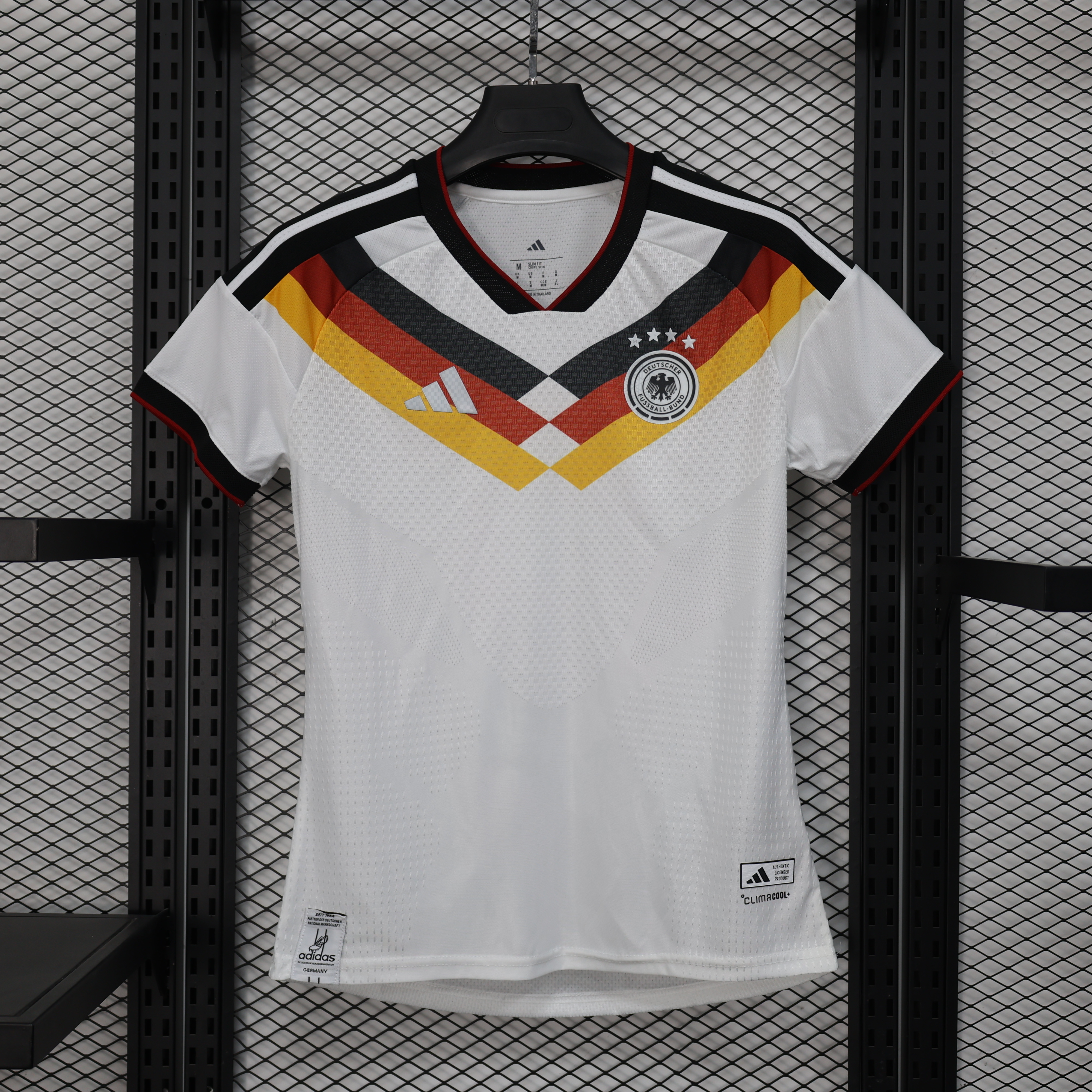 Germany Authentic Football Jersey Women's Home Shirt 2026 World Cup Edition - Player Version in White