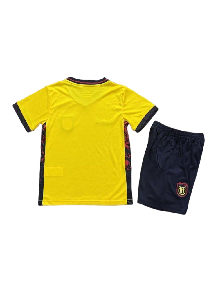 Ecuador Soccer Jersey Home Kids Kit Jersey+Shorts World Cup 2026
