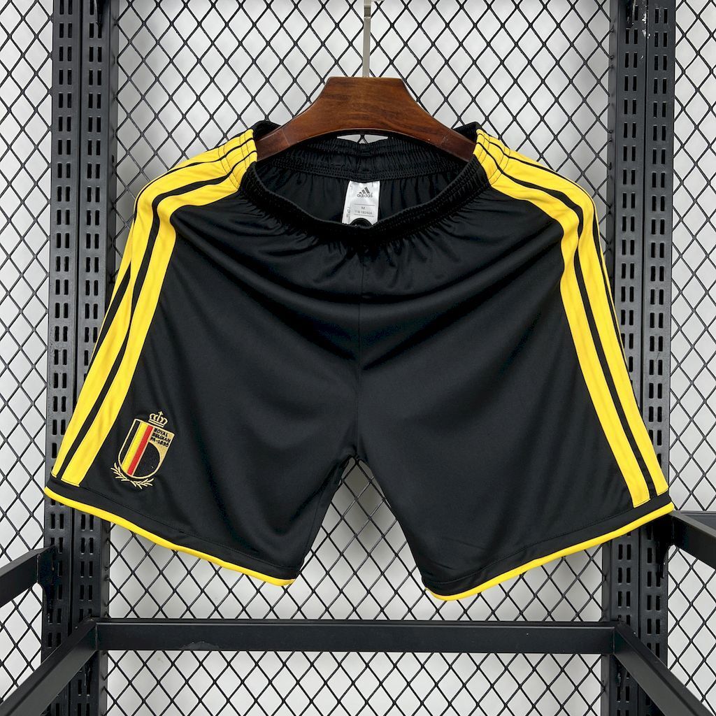 Belgium Soccer Jersey Home Custom Shorts 2026 World Cup Edition in Black