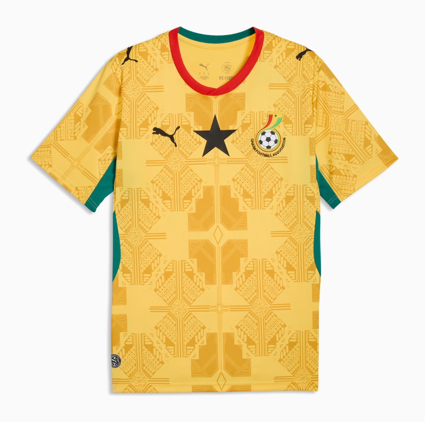 Ghana Soccer Jersey Away Custom Shirt 2026 World Cup Edition in Yellow