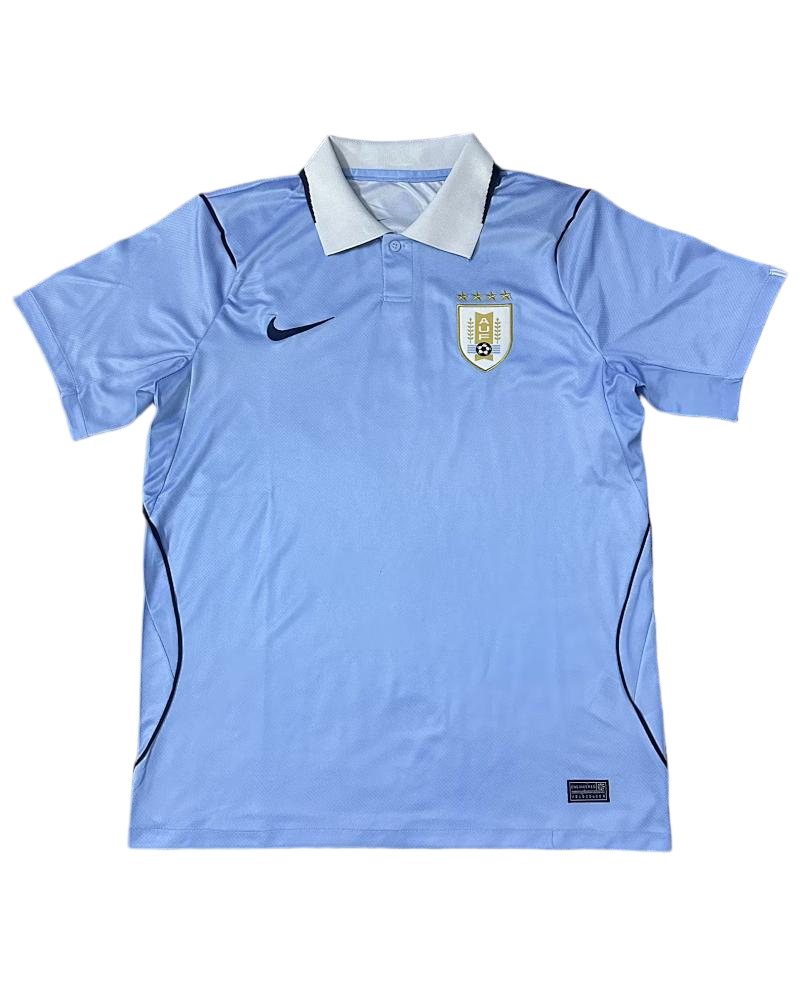 Uruguay Football Jersey Home Custom Shirt 2026 World Cup Edition in Sky Blue