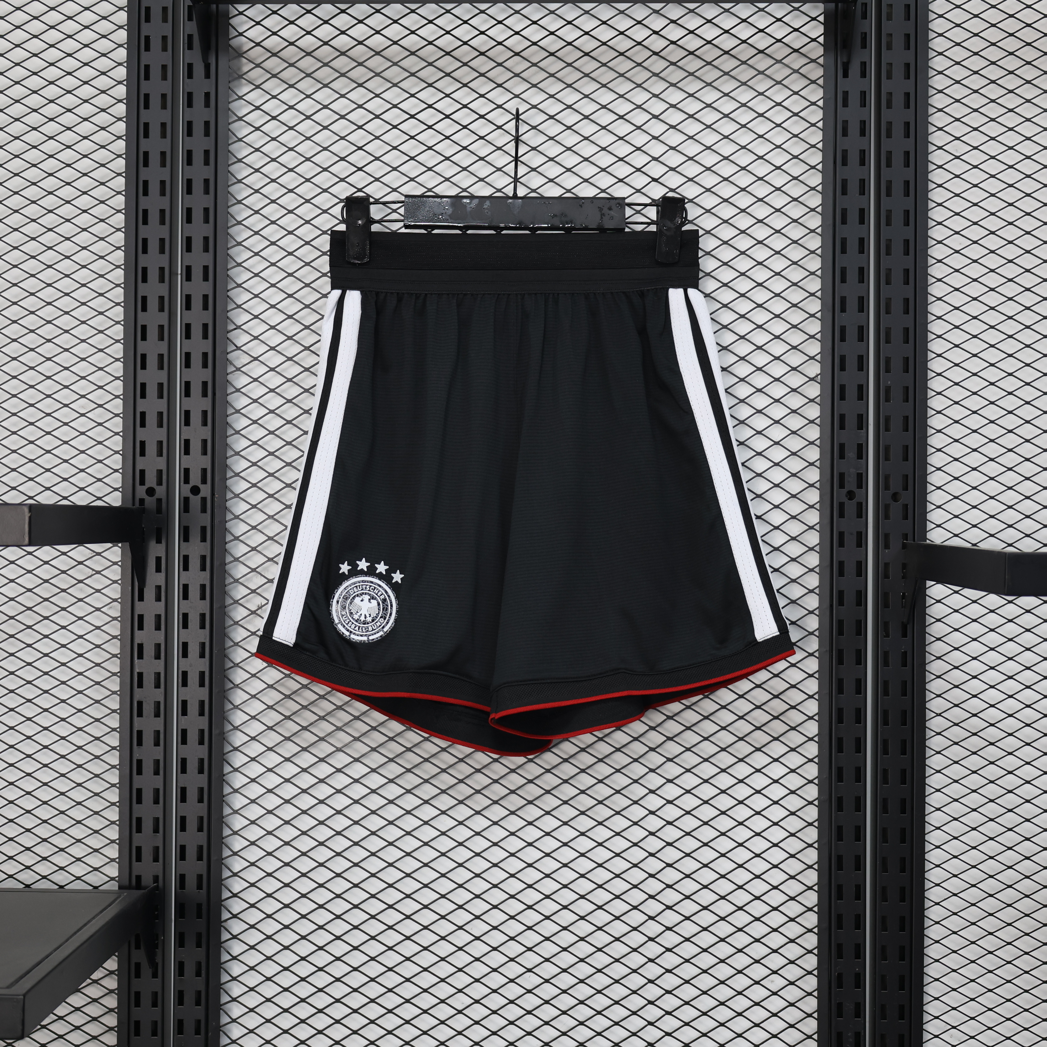 Germany Authentic Football Jersey Home Shorts 2026 World Cup Edition in Black