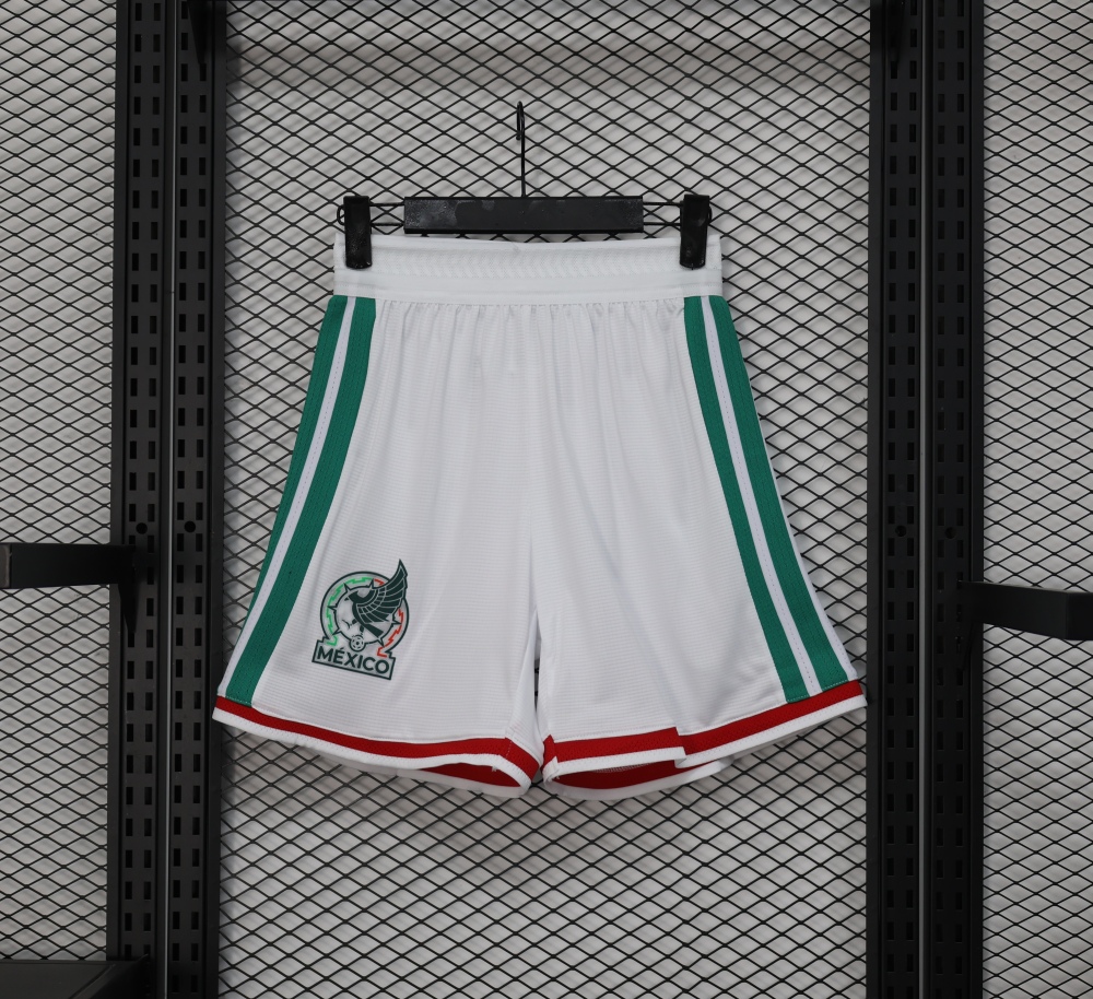 Mexico Authentic Home Shorts Soccer Jersey World Cup 2026