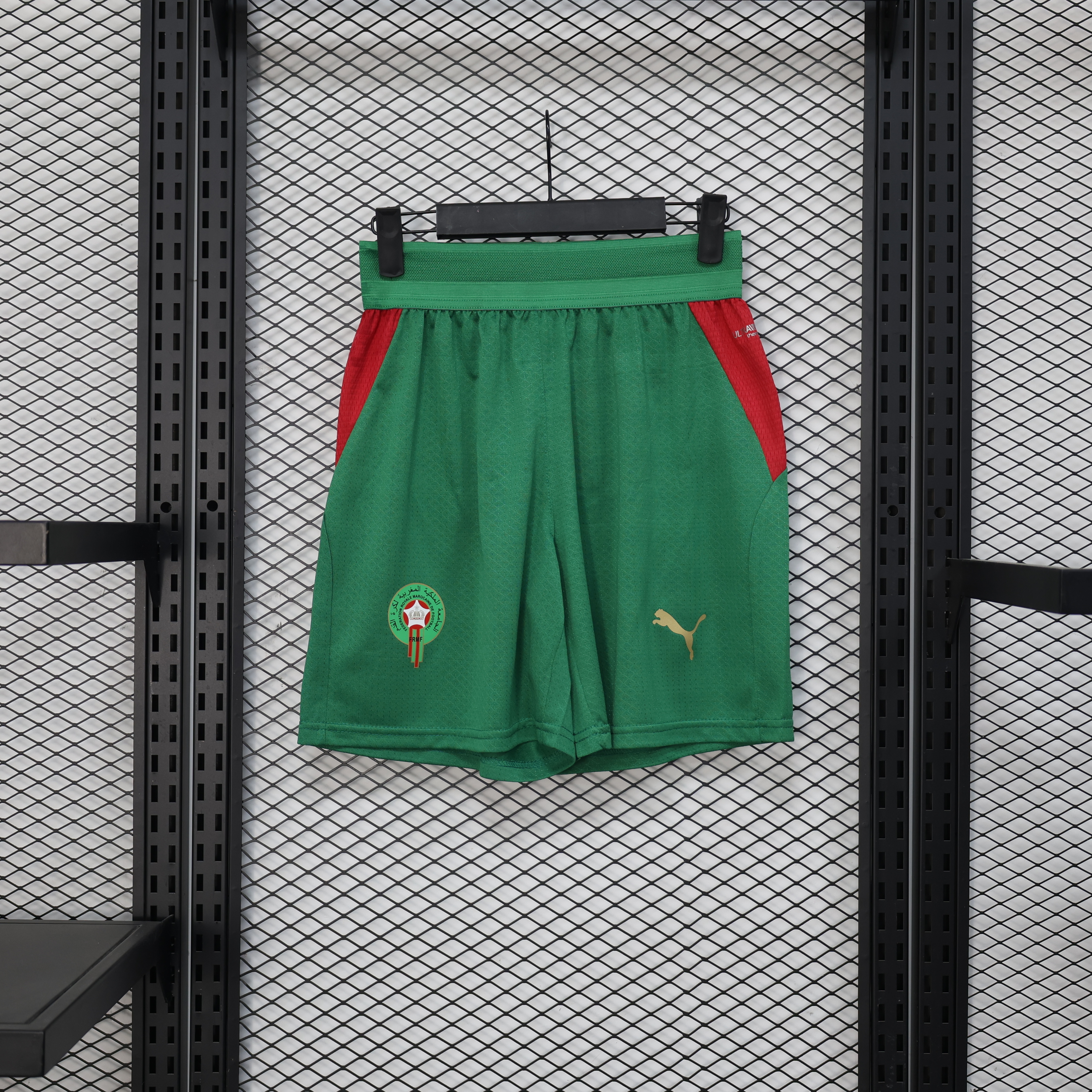 Morocco Authentic Soccer Jersey Home Shorts 2026 2026 World Cup Edition in Red