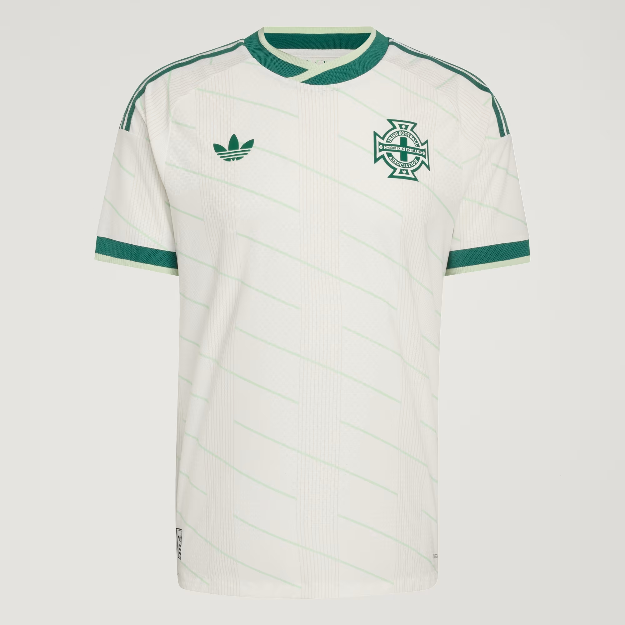 Northern Ireland Authentic Soccer Jersey Away Shirt 2026 World Cup Edition in White