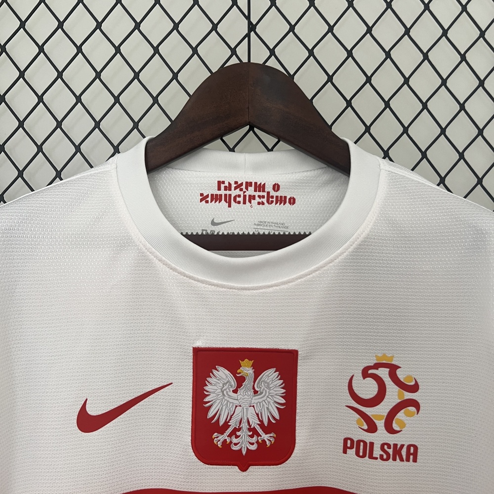 Poland Retro Football Jersey Home Custom Shirt 2012