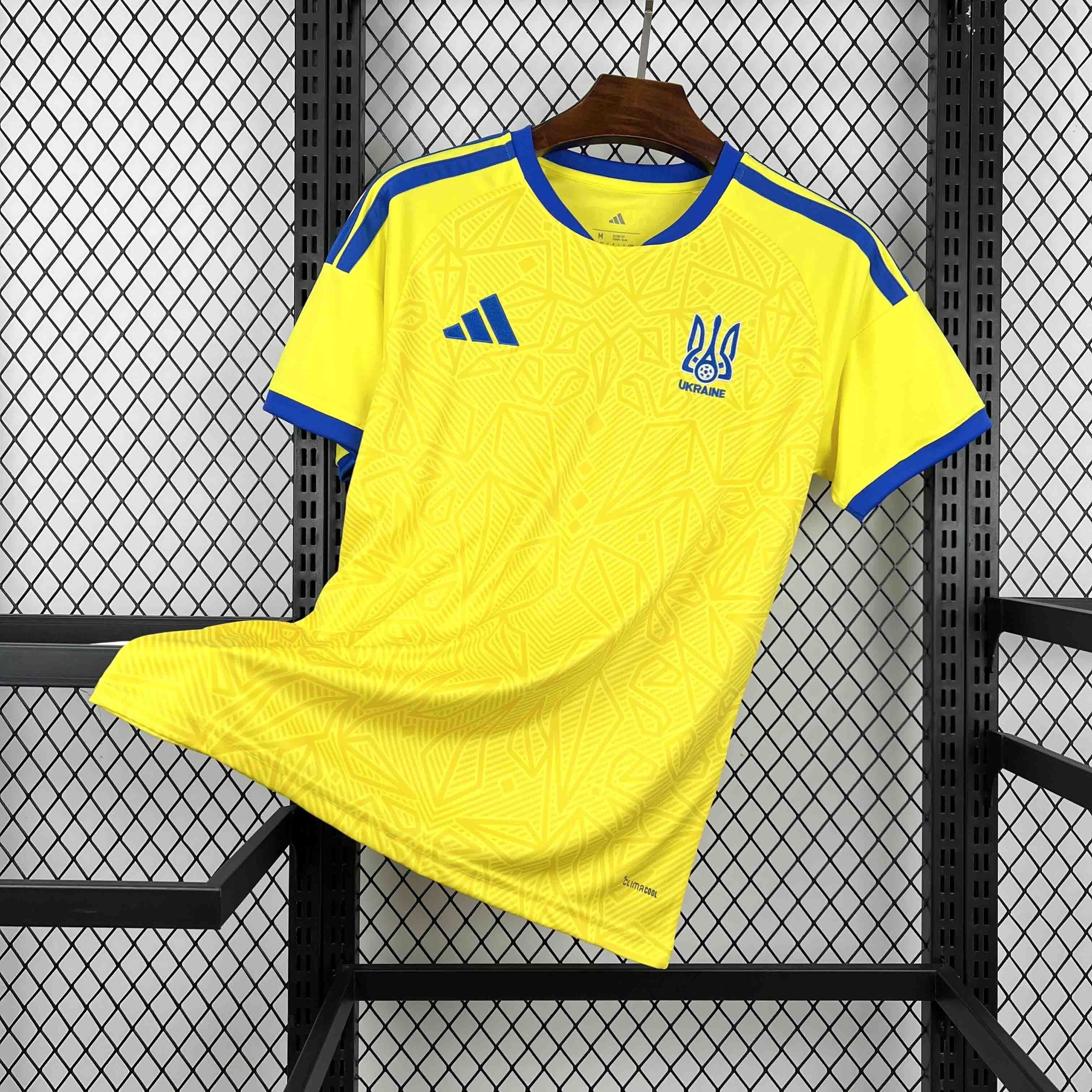 Ukraine Football Jersey Home Custom Shirt 2026 World Cup Edition in Yellow