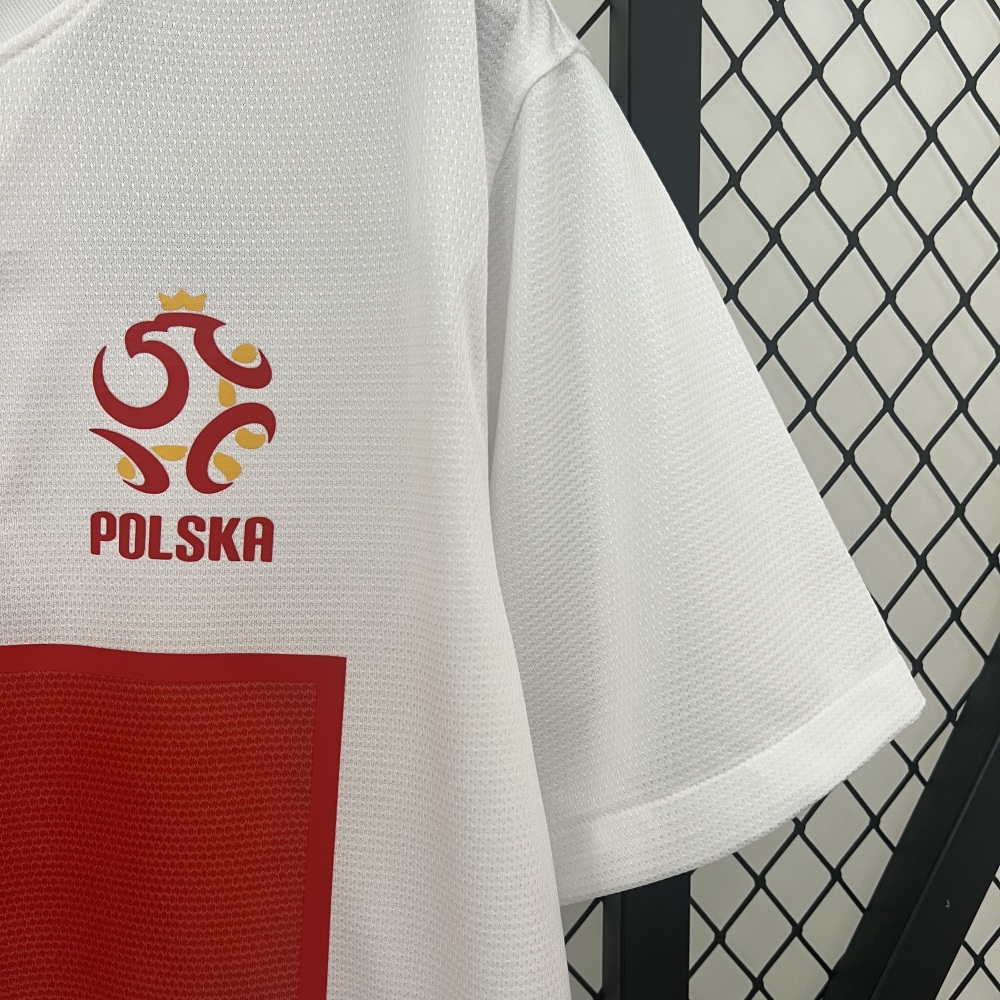 Poland Retro Football Jersey Home Custom Shirt 2012