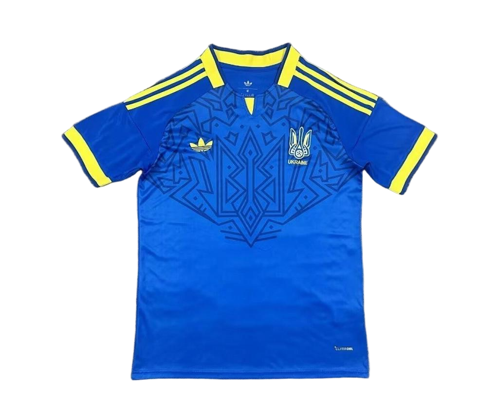 Ukraine Football Jersey Away Custom Shirt 2026 World Cup Edition in Blue