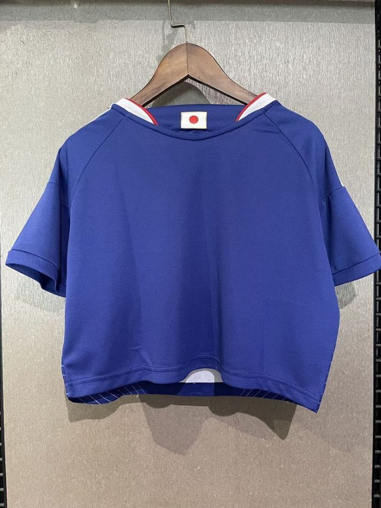 Japan Soccer Jersey Women's Home Crop Top World Cup 2026