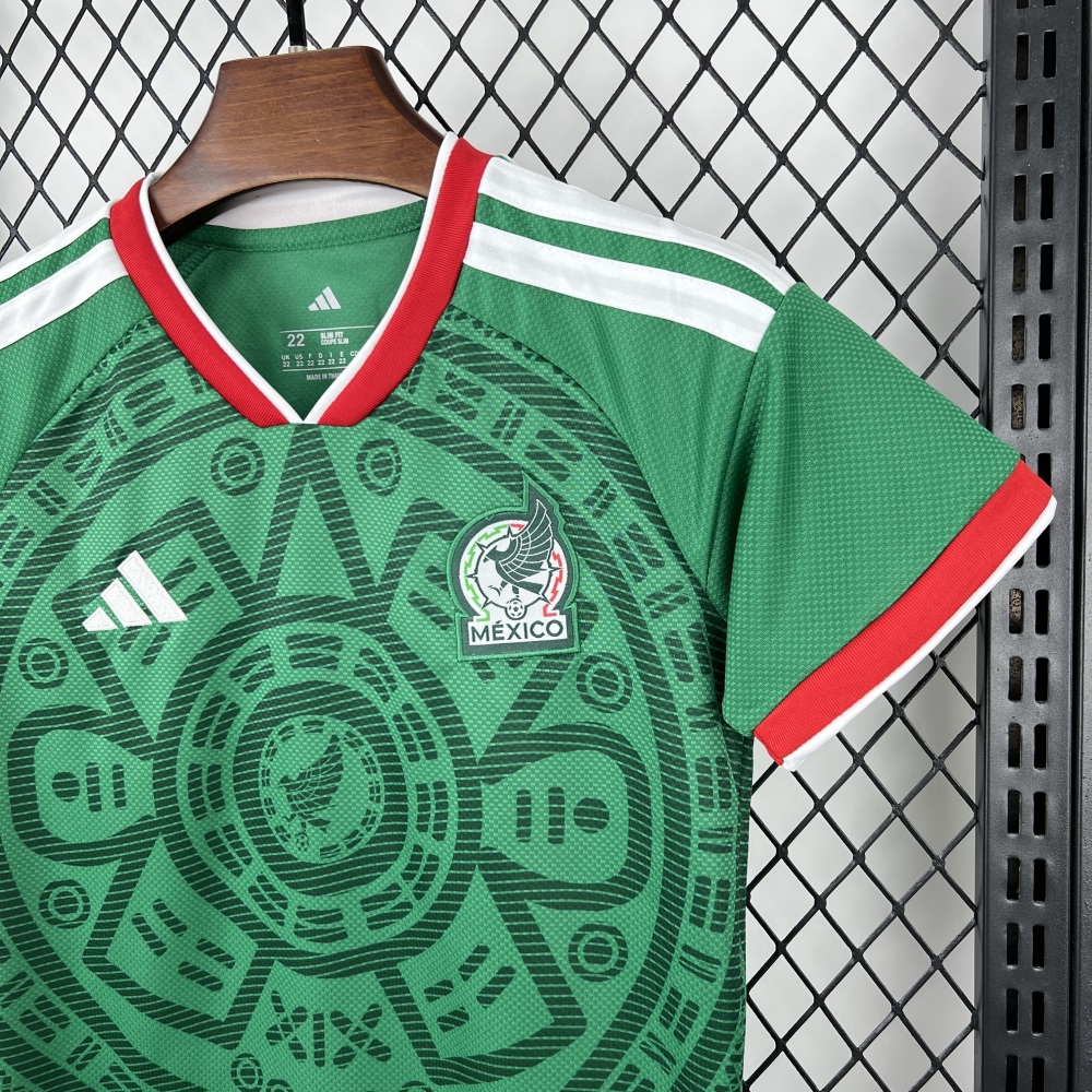 Mexico Soccer Jersey Home Kids Kit Jersey+Shorts World Cup 2026
