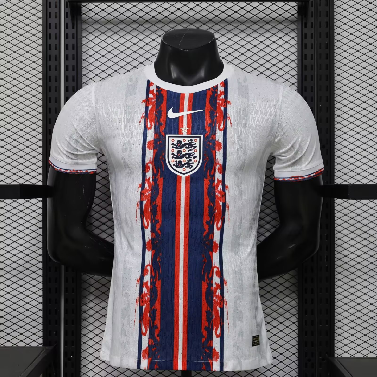England Authentic Soccer Jersey Special Edition Shirt 2026 World Cup Edition in White