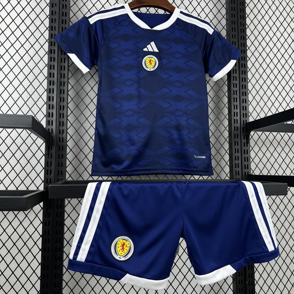 Scotland Soccer Jersey Home Kids Kit Jersey+Shorts World Cup 2026