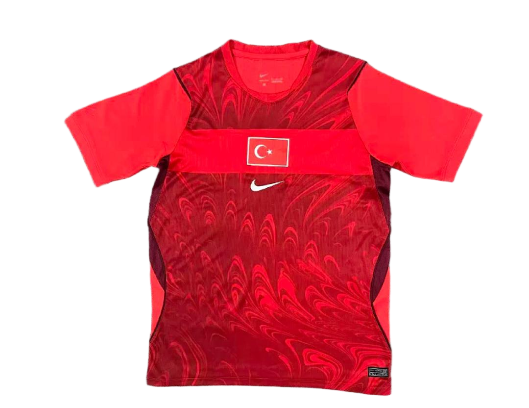 Turkey Football Jersey Away Custom Shirt 2026 World Cup Edition in Red