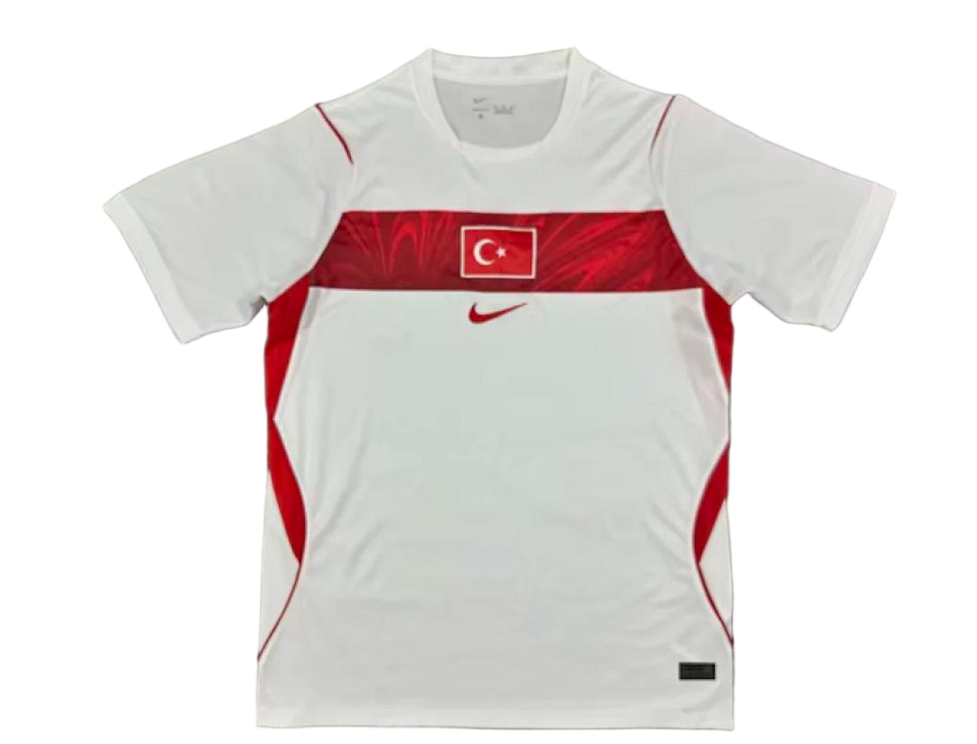 Turkey Football Jersey Home Custom Shirt 2026 World Cup Edition in White