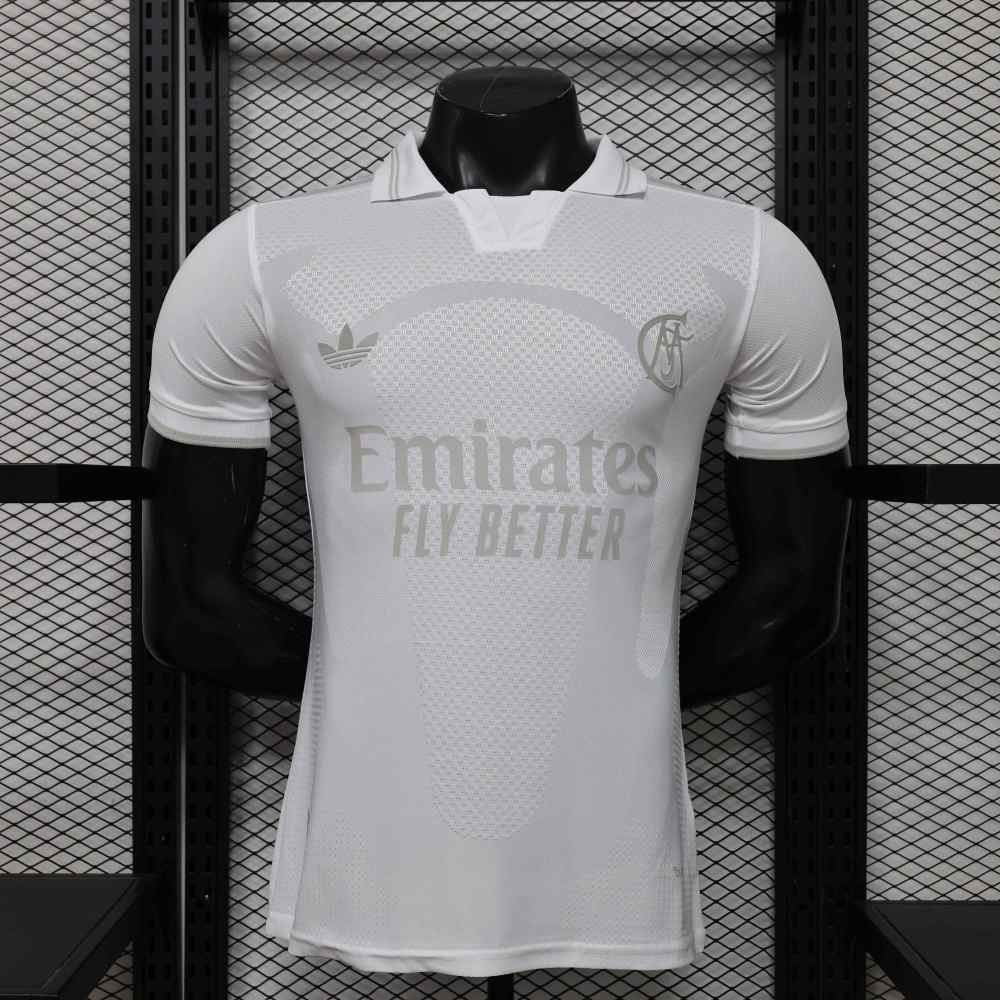 Real Madrid Authentic Football Jersey 125th Anniversary Shirt 2025/26