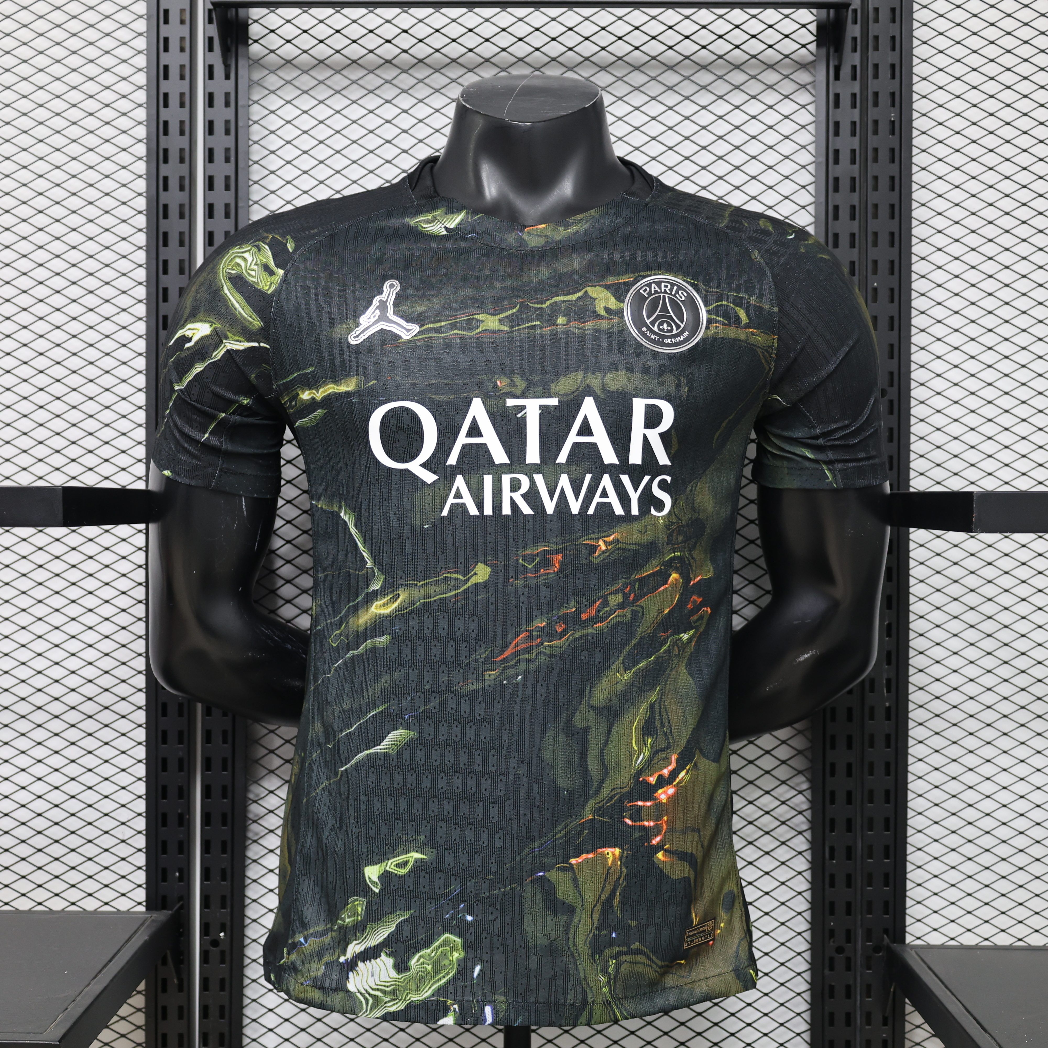 PSG Authentic Football Jersey Fifth Away Shirt 2025/26 in Black
