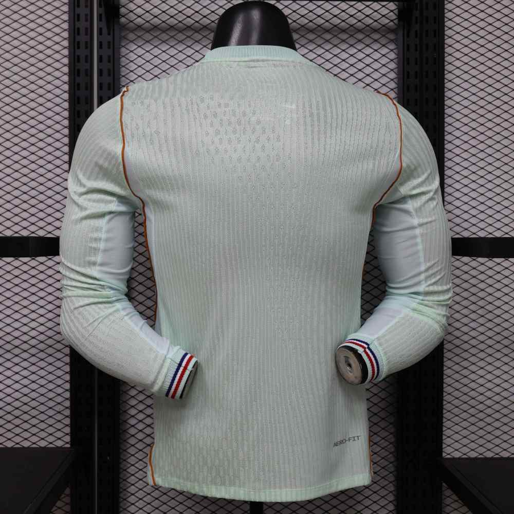 France Authentic Football Jersey Away Long Sleeve Shirt World Cup 2026