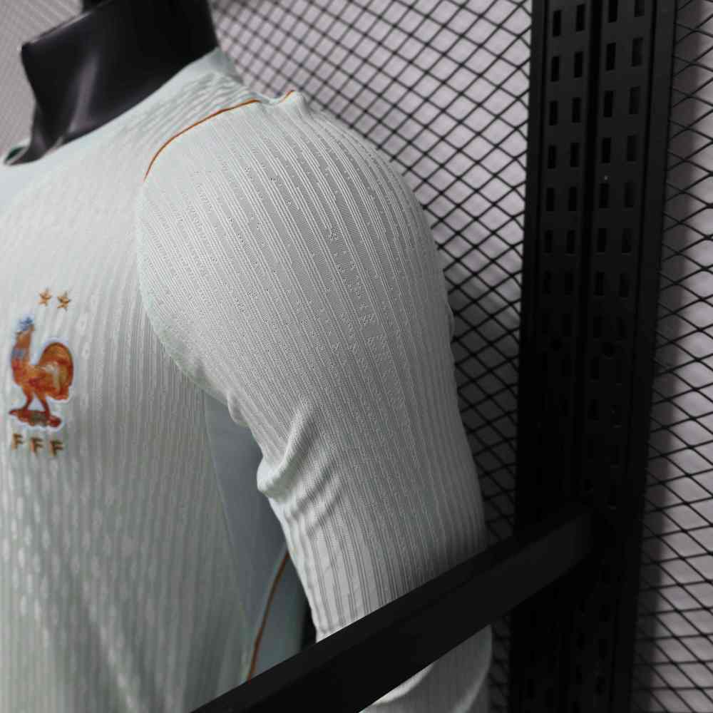 France Authentic Football Jersey Away Long Sleeve Shirt World Cup 2026